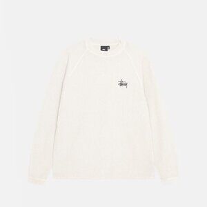 Stussy Basic Stock Long-Sleeve Thermal 'Bone' 2XL